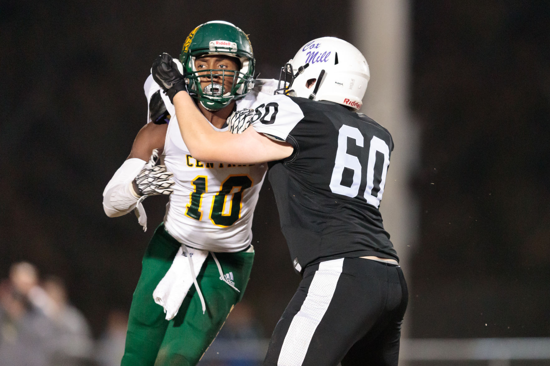 Cox Mill defeats Central Cabarrus 31-6 on Senior Night.